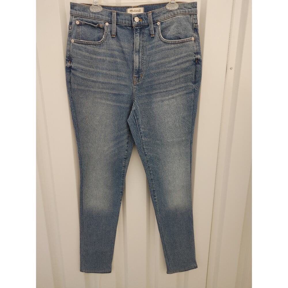 Madewell Jeans The High Rise Slim Boy 30 Tall Medium Wash 30T